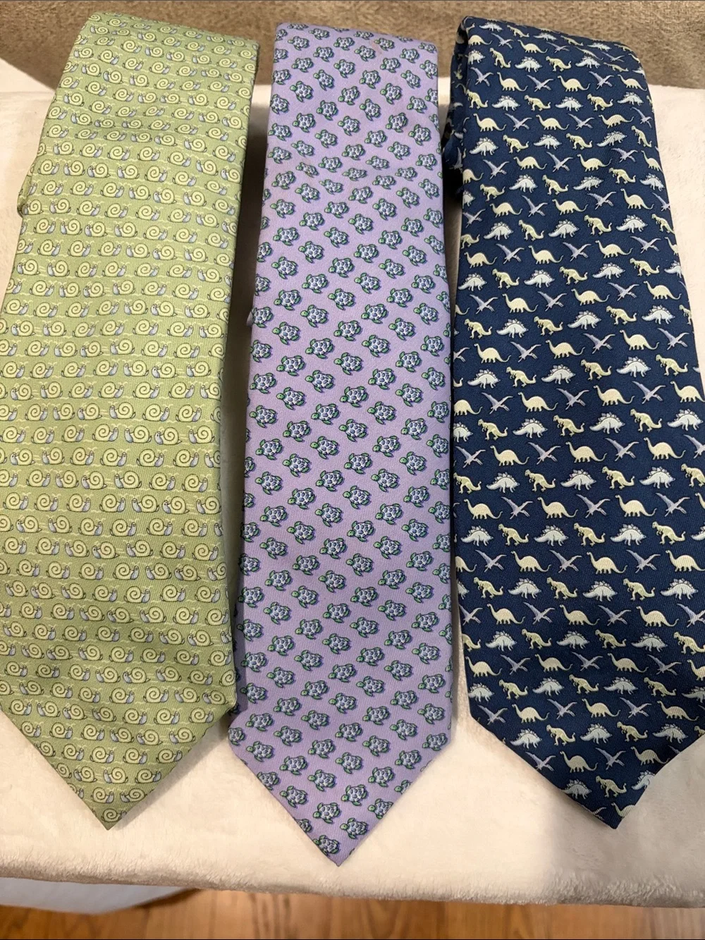 Vineyard Vines 100% Silk Ties. Set of 3